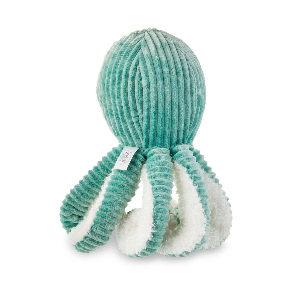 Octopus Plush with Rattle, Stuffed Animal - Picture 4 of 7